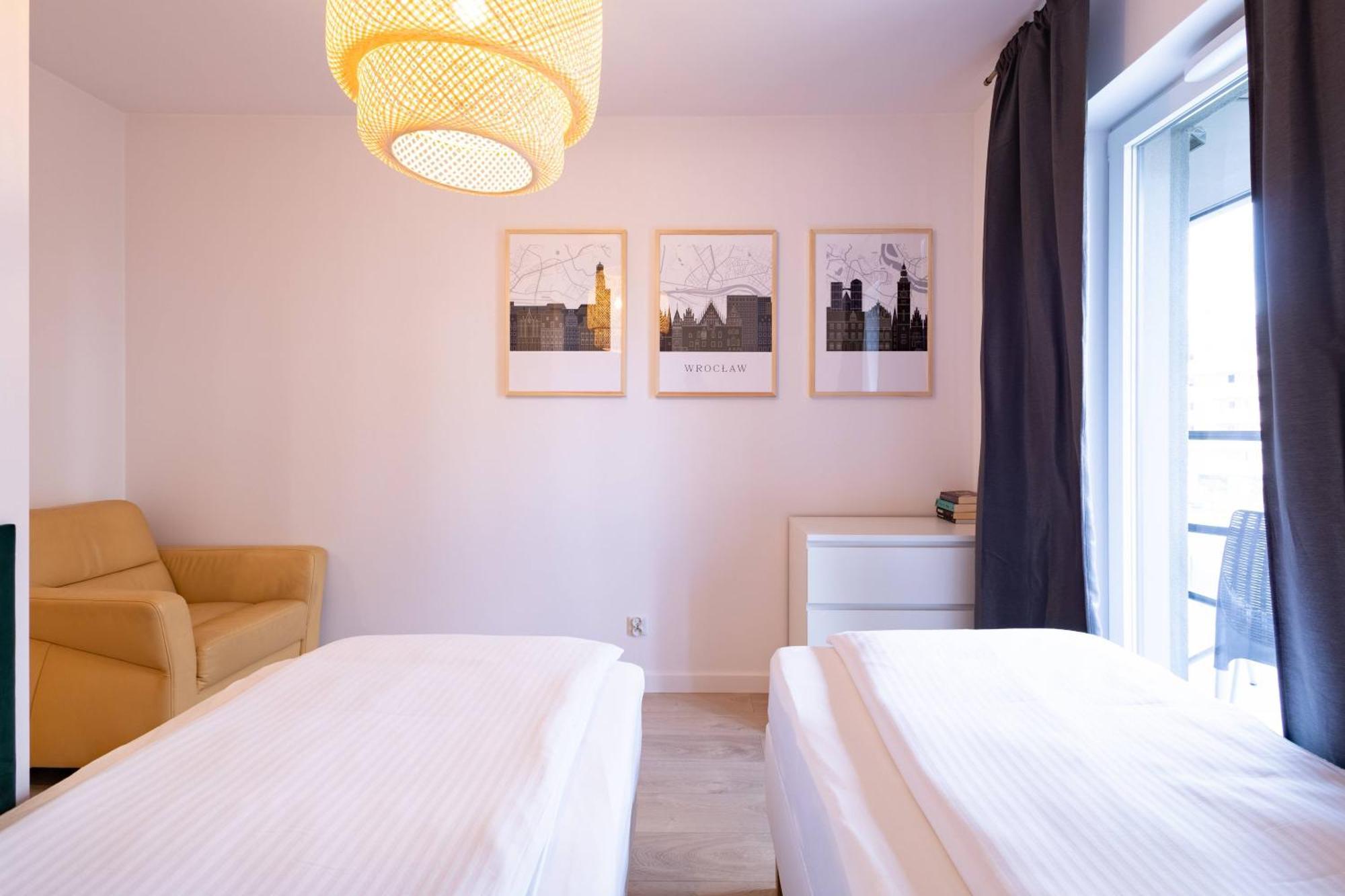 Apartamenty Niedaleko Dworca Od Wroclawapartament-Pl Breslávia Exterior foto